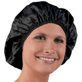 Bonnet Permanente Plasti-Cap Elastic Noir