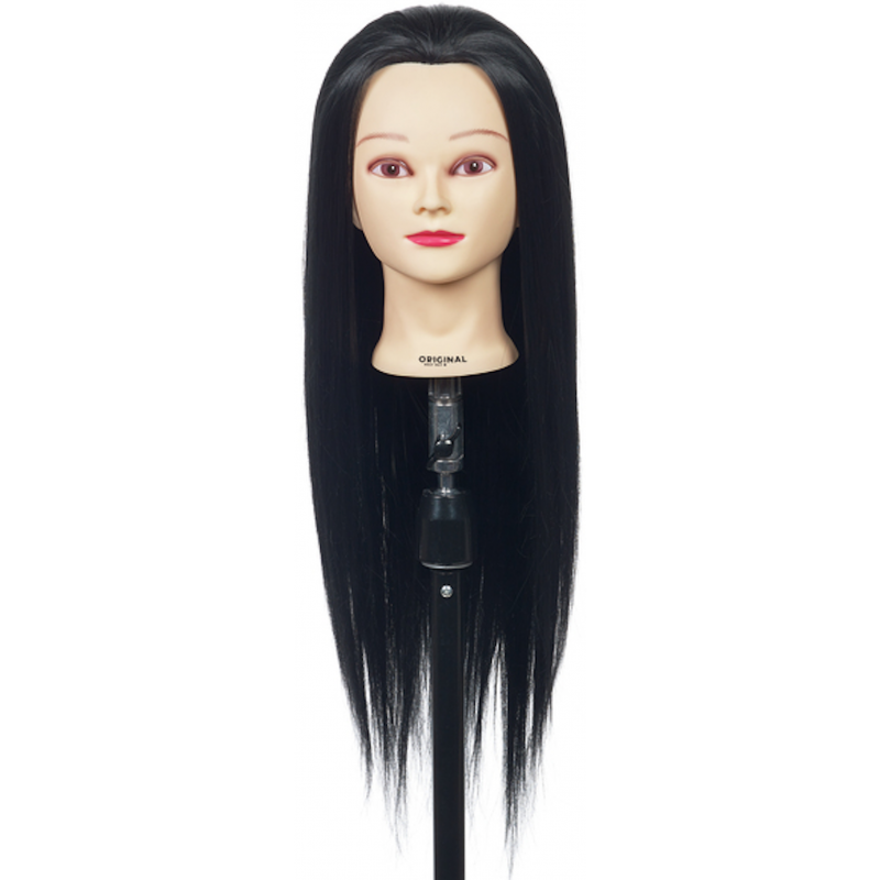Tête D’apprentissage Jessy Cheveux Noirs