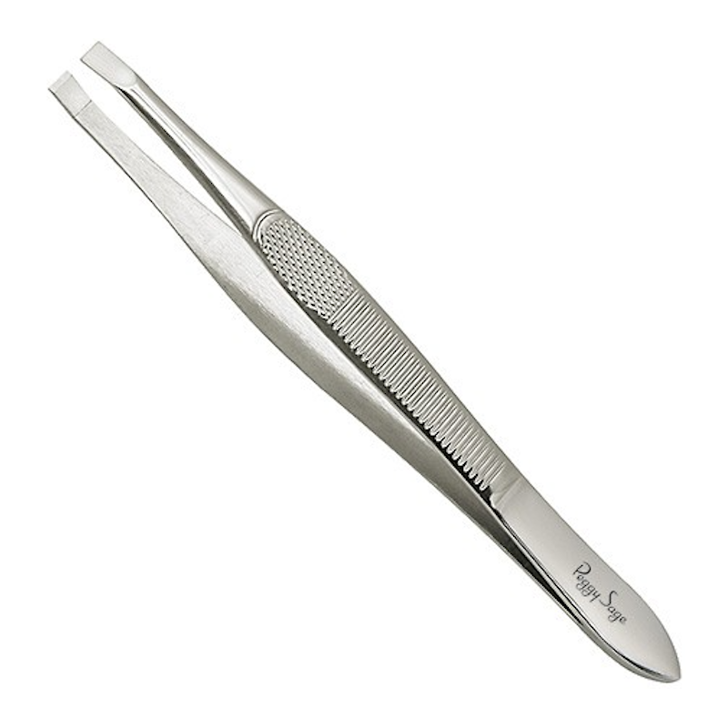 Pince à épiler pro. souple mors carrés 300041