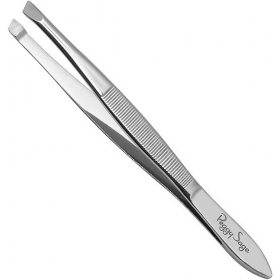 Pince à épiler mors carres souples 9cm 300004