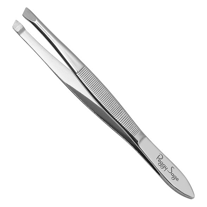 Pince à épiler mors carres souples 9cm 300004