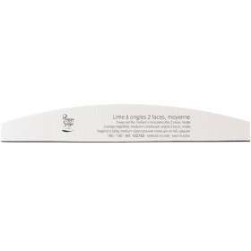 Lime 2 faces demi-lune 180/180 blanc 122752