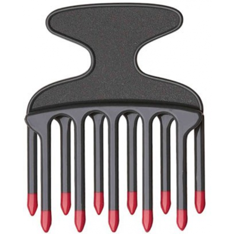 Peigne Afro Plastique Dents Décallées