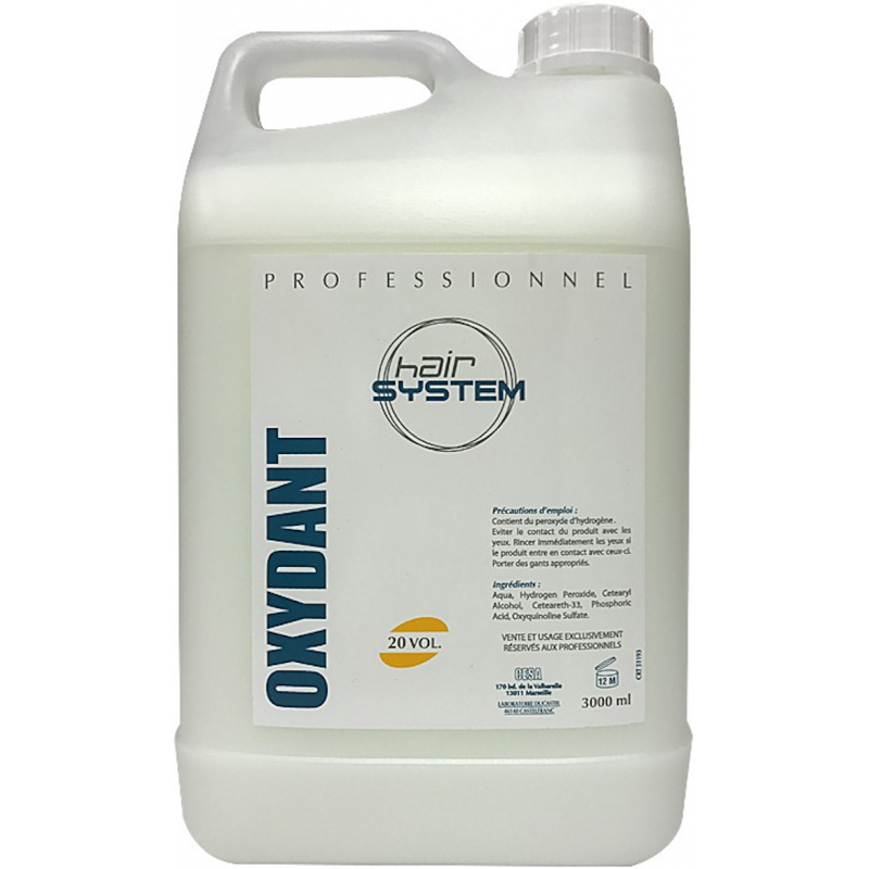 Oxydant Professionnel 3000 ml