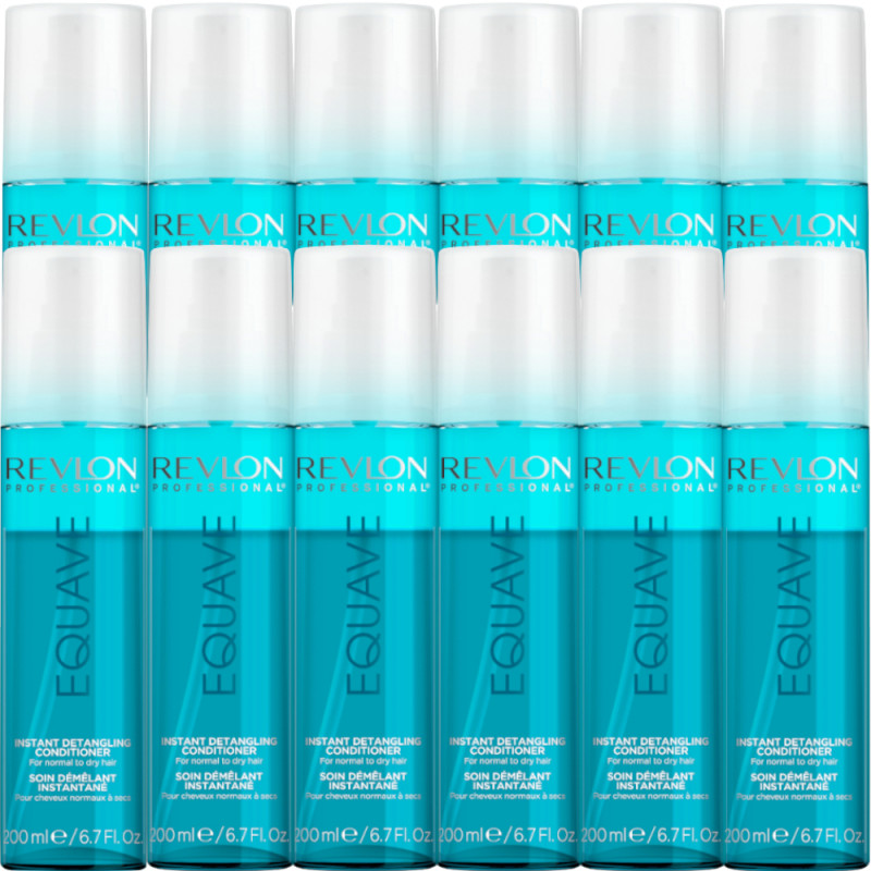 Lot de 12 Equave 2 Phase Soins Démélant Hydro Nutritif