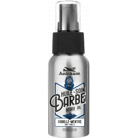 Huile de soin barbe Vanille Menthe Hairgum