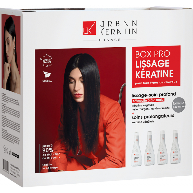 Urban Keratin Lissage Brésilien Box 6 X 400 ml