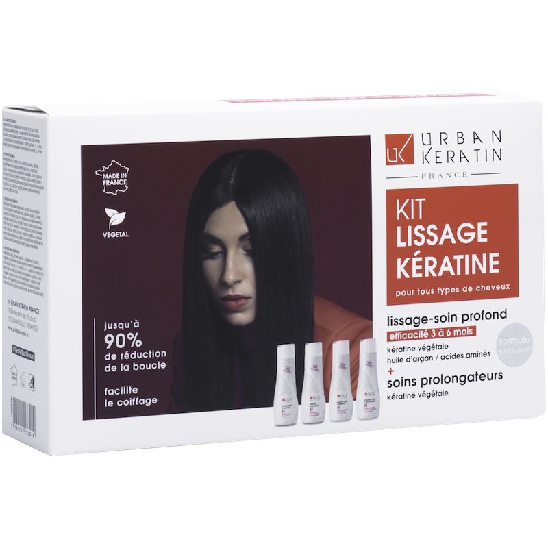 Urban Keratin Lissage Brésilien Kit 4 X 100 ml