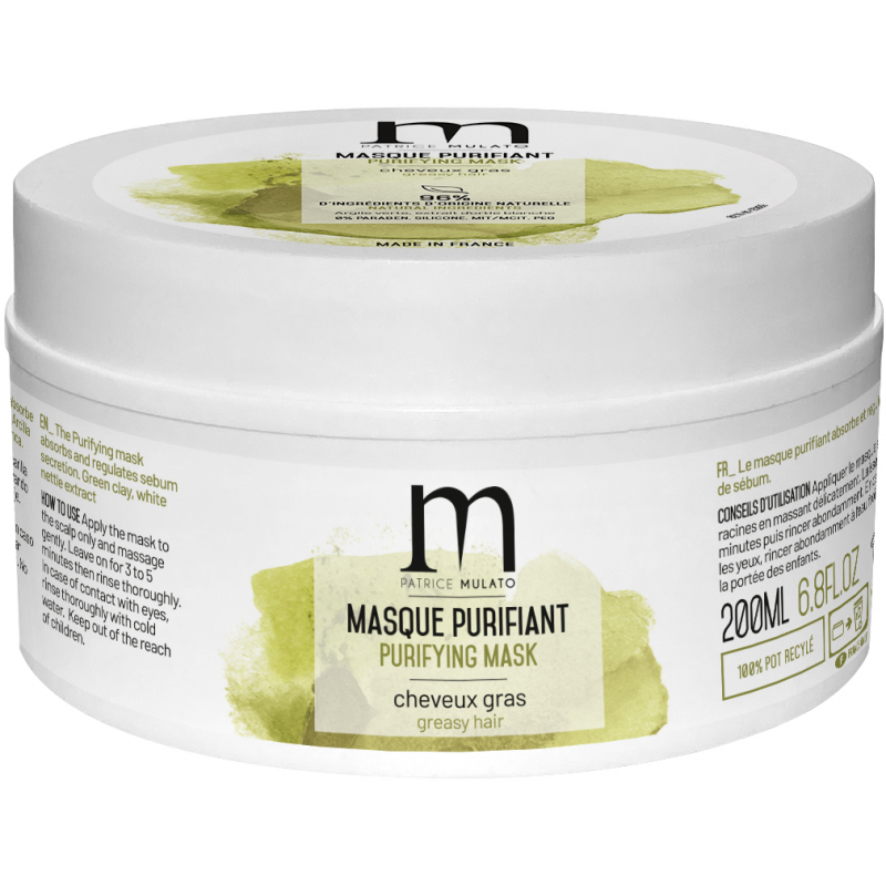 Masque Purifiant Cheveux Gras