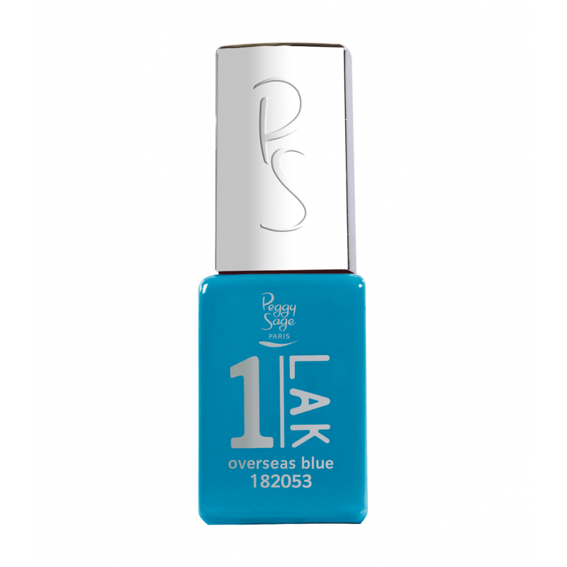 Vernis semi-permanent 1-LAK Overseas Blue 182053