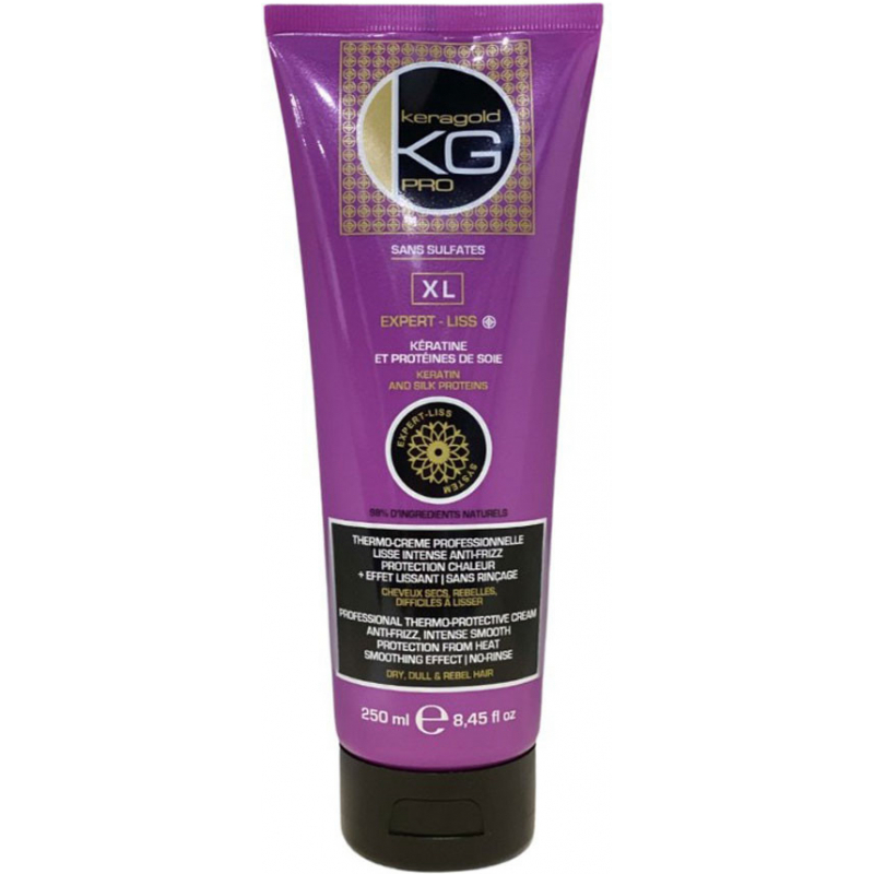 Crème Lissante Kératine & Protéines de Soie XL