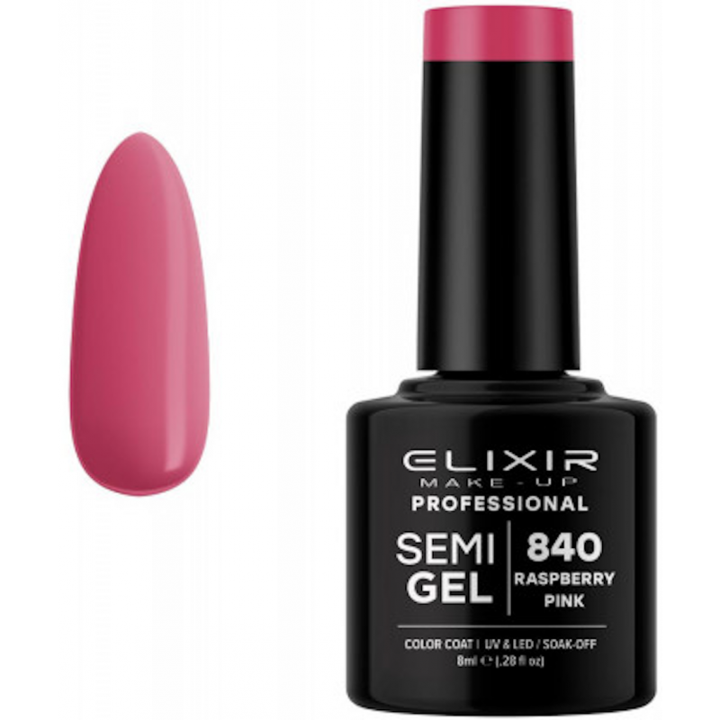 Semi Gel 840 Rasperry Pink