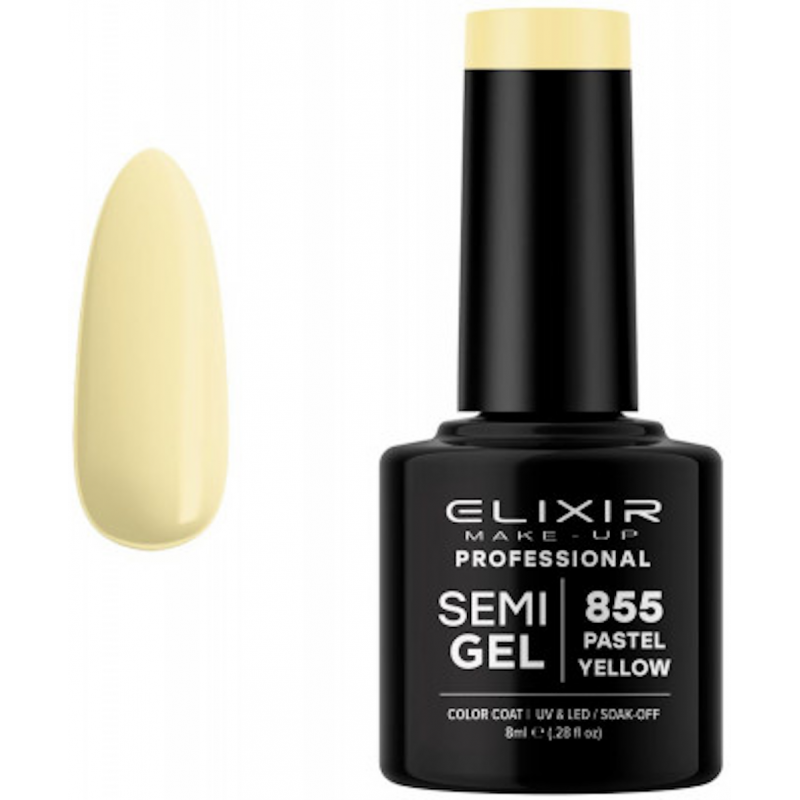 Semi Gel 855 Pastel Yellow