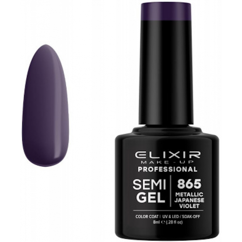 Semi Gel 865 Metallic Japanese Violet