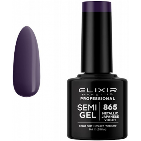 Semi Gel 865 Metallic Japanese Violet
