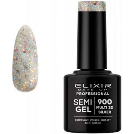Semi Gel 900 Multi 3D Silver