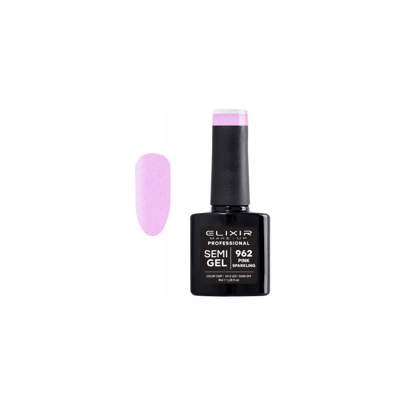 Semi Gel 962 Pink Sparking