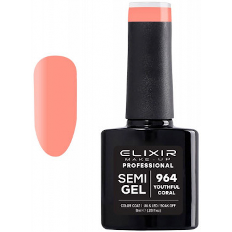 Semi Gel 964 Youthful Coral