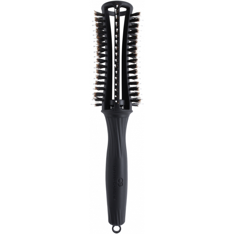 Brosse Fingerbrush Round Nylon et Sanglier M