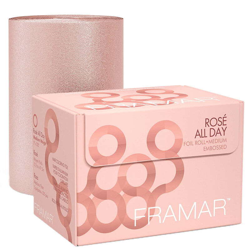 Aluminium Gaufré Rosé All Day Rouleau 100 mètres