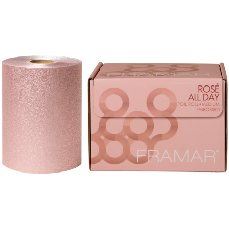 Aluminium Gaufré Rosé All Day Rouleau 100 mètres