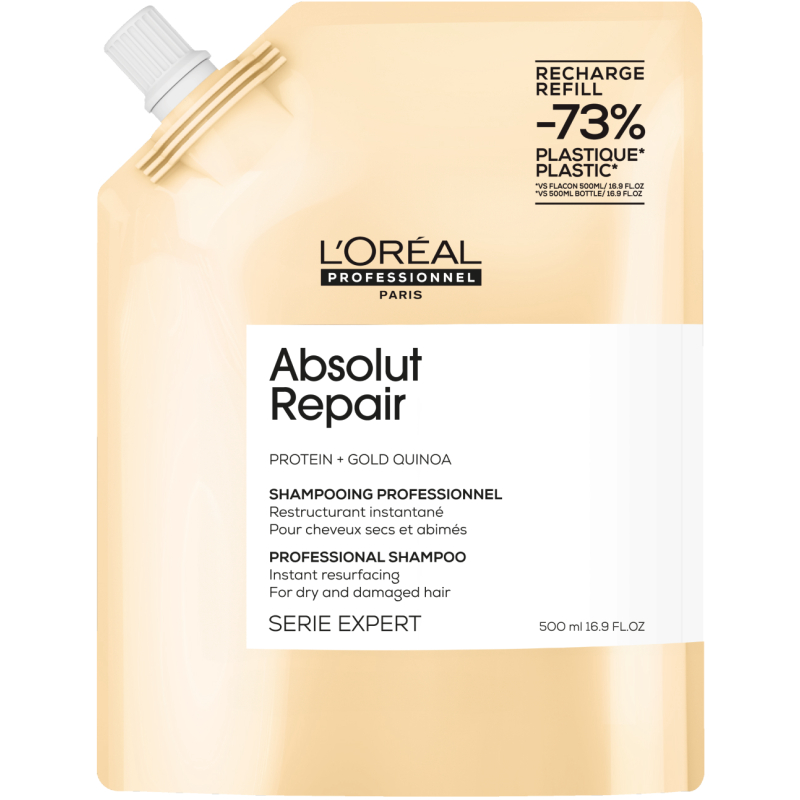 Serie Expert Absolut Repair Gold Eco Recharge Shampoing