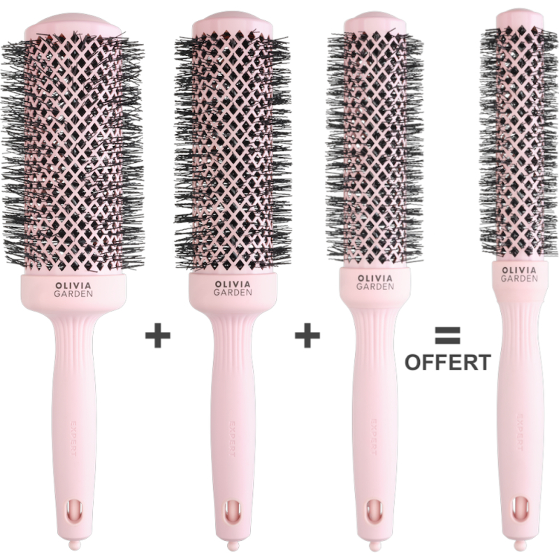 copy ofBrosse Ronde Blowout Speed Wavy Pastel Pink Ø 25mm