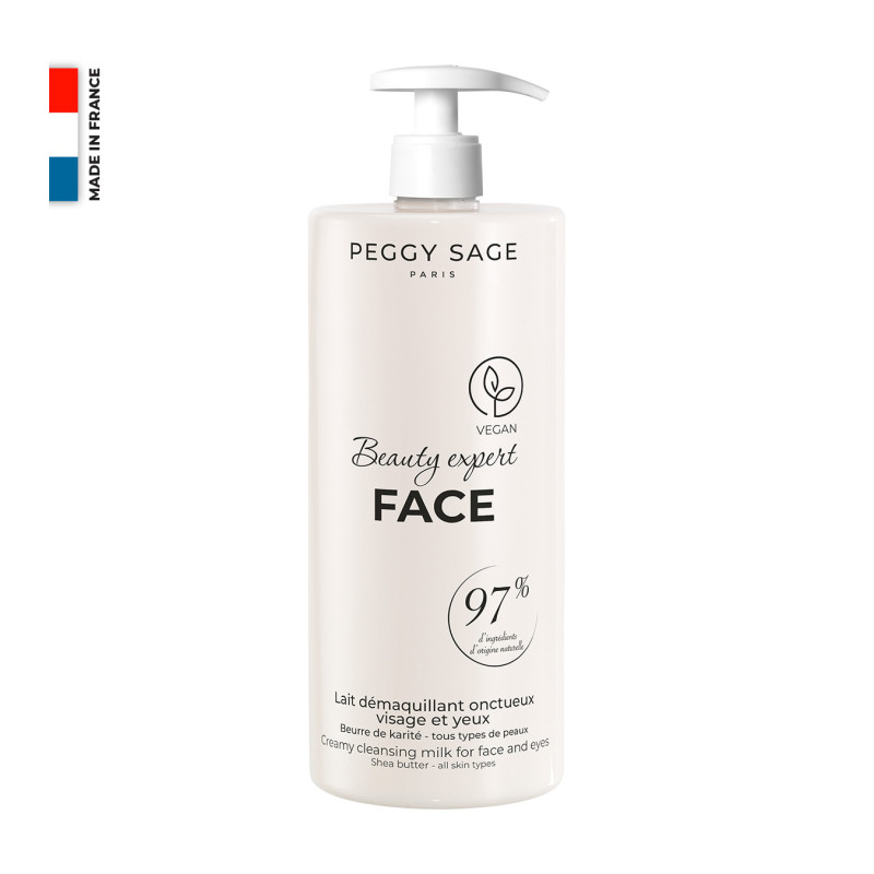 Lait Démaquillant onctueux visage et yeux 1L 400008