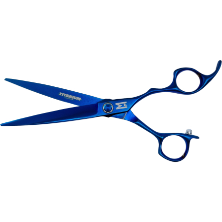 Ciseaux Shakur Blue Titanium Mashiro