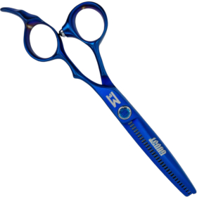 Ciseaux Ghost Blue Titanium Sculpteurs Gaucher Mashiro