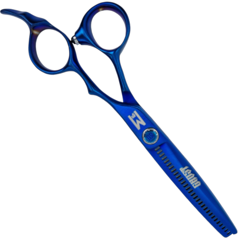 Ciseaux Ghost Blue Titanium Sculpteurs Gaucher Mashiro