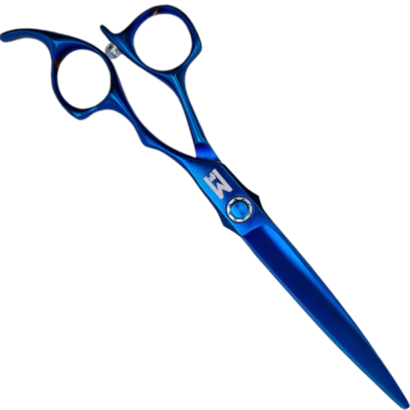 Ciseaux Shakur Blue Titanium Gaucher Mashiro
