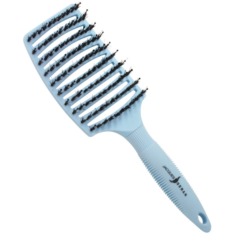 Brosse courbe Jacques Seban Bleue