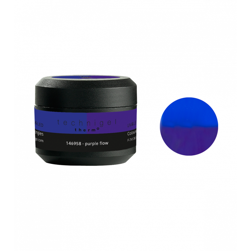 Gel UV/LED Thermo purple flow 146958