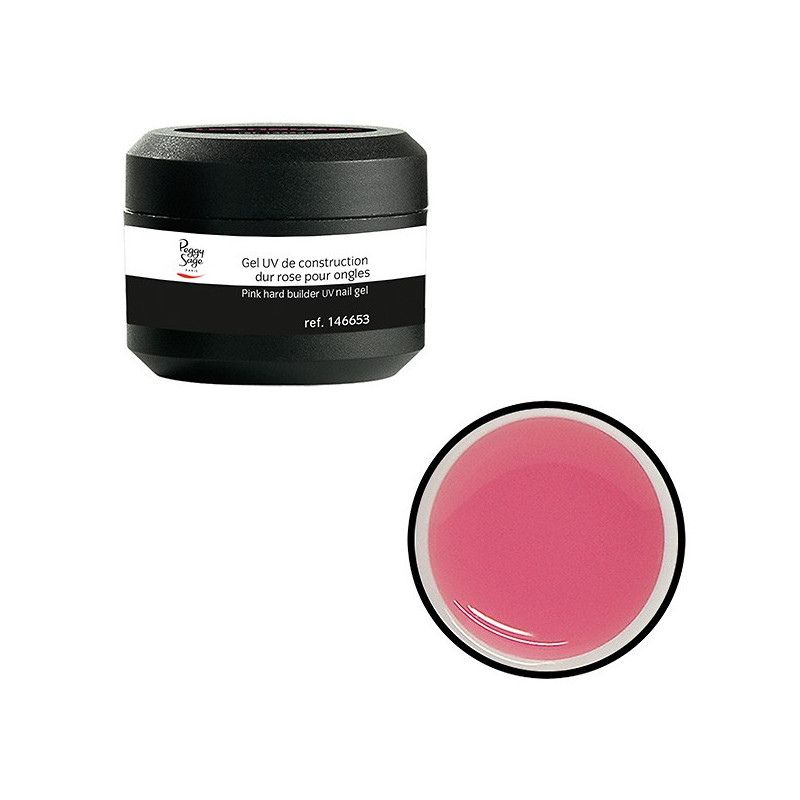 Gel UV de construction dur rose 146653