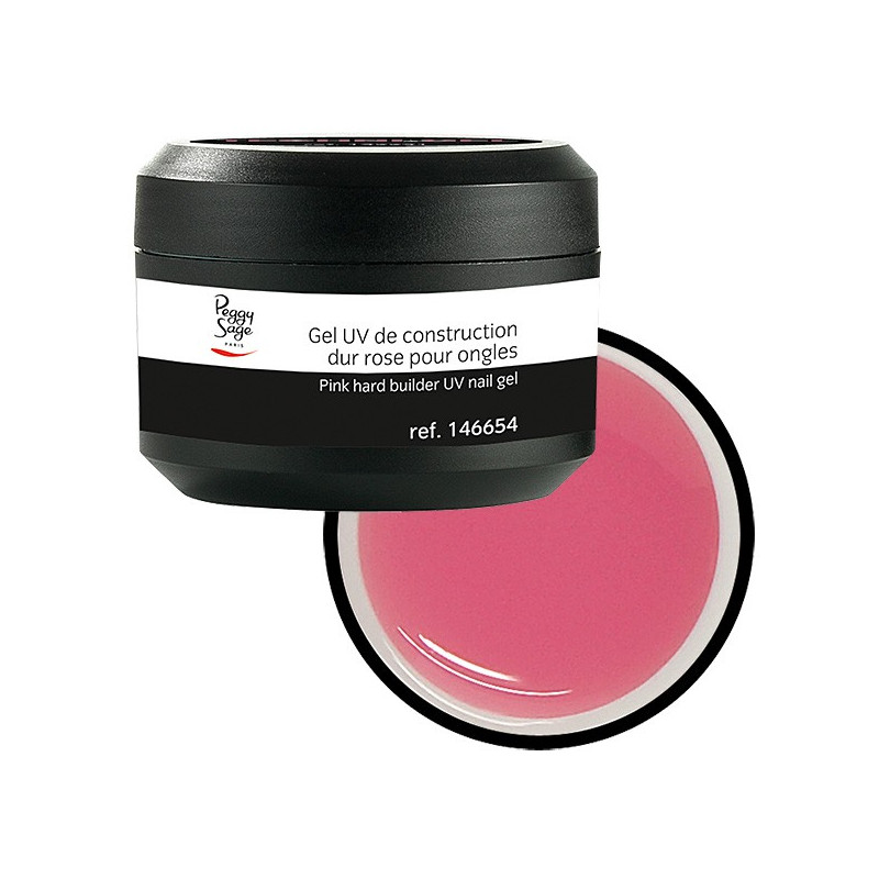 Gel UV de construction dur rose 146654