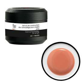 Gel UV de construc. dur camouflage pêche 146655