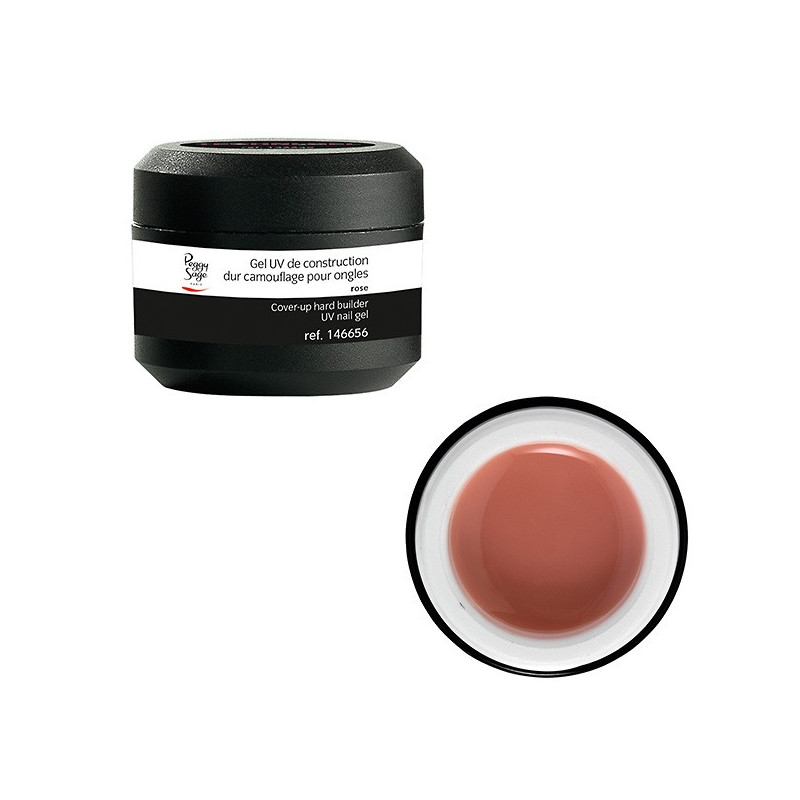 Gel UV de construction dur camouflage rose 146656