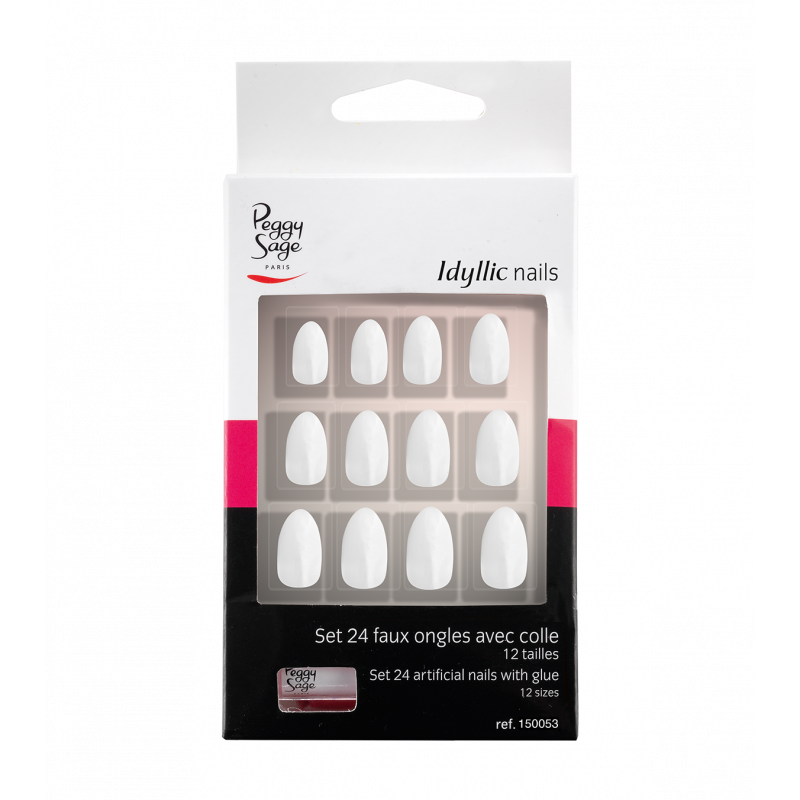 24 faux ongles Idyllic Nails Stiletto Chic 150053