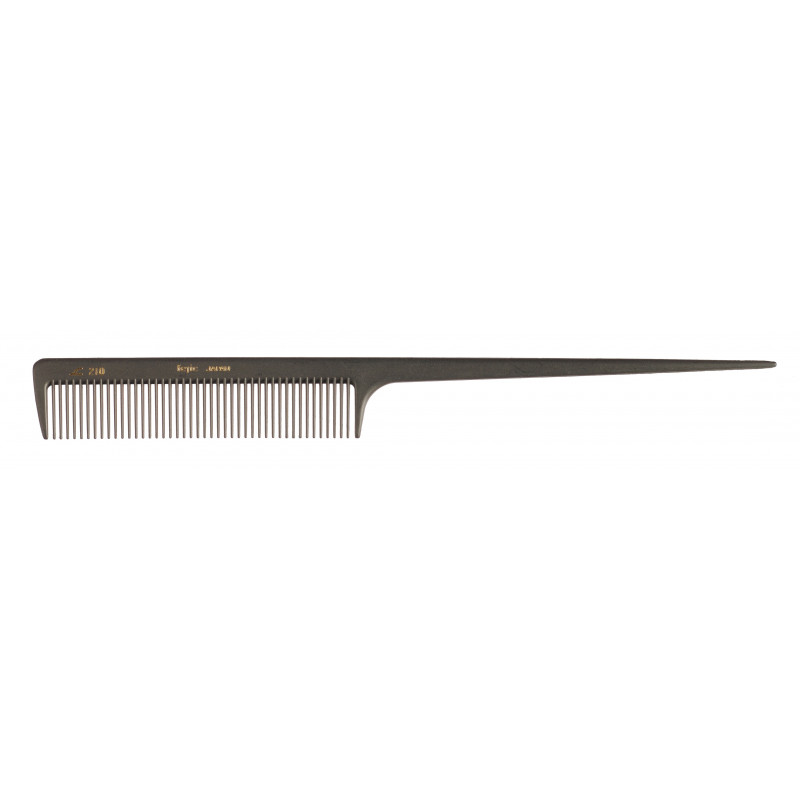 Peigne carbone à queue 210 21,5cm