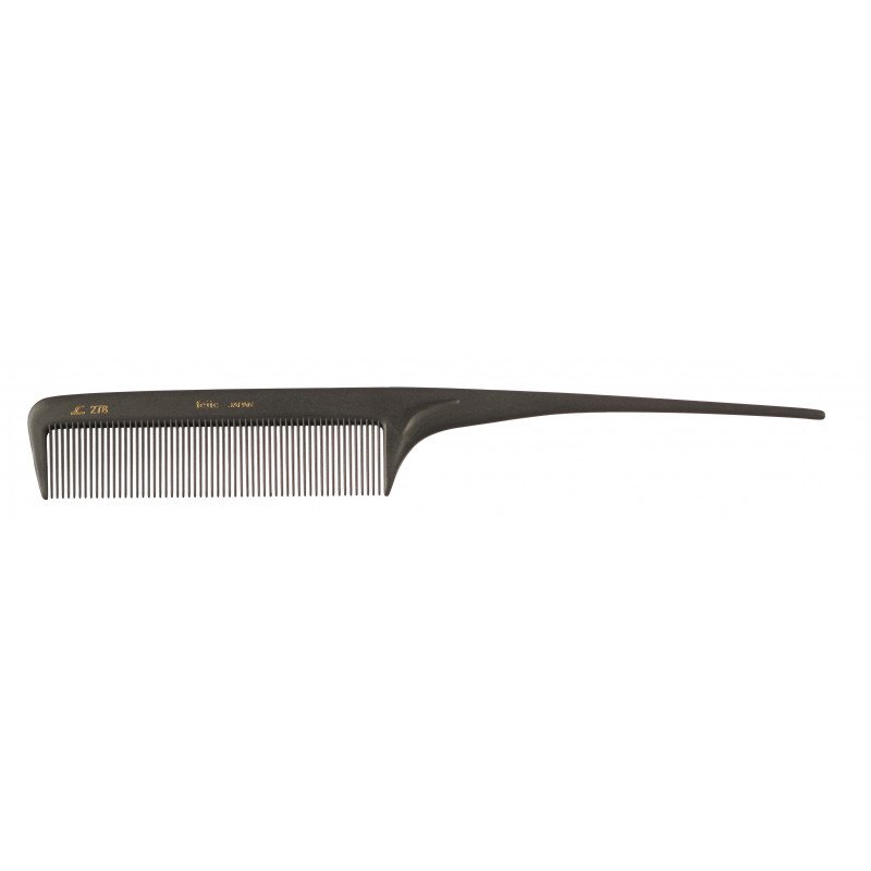 Peigne carbone à queue 278 21,5cm