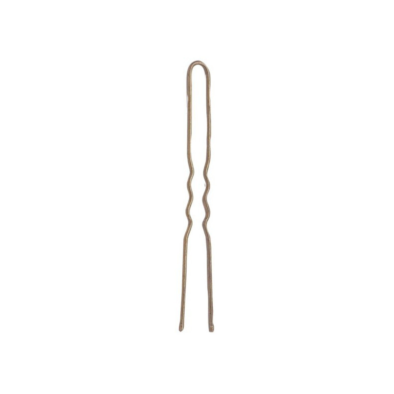 Épingles ondulées bronze 70mm boite de 500gr