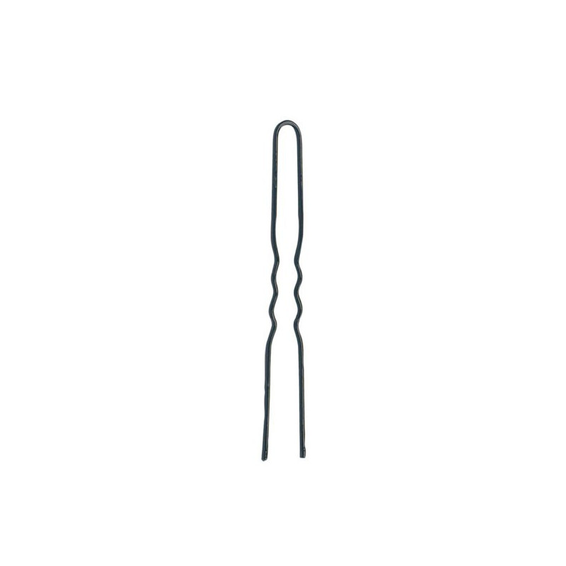 Épingles ondulées noire 70mm Sachet de 50