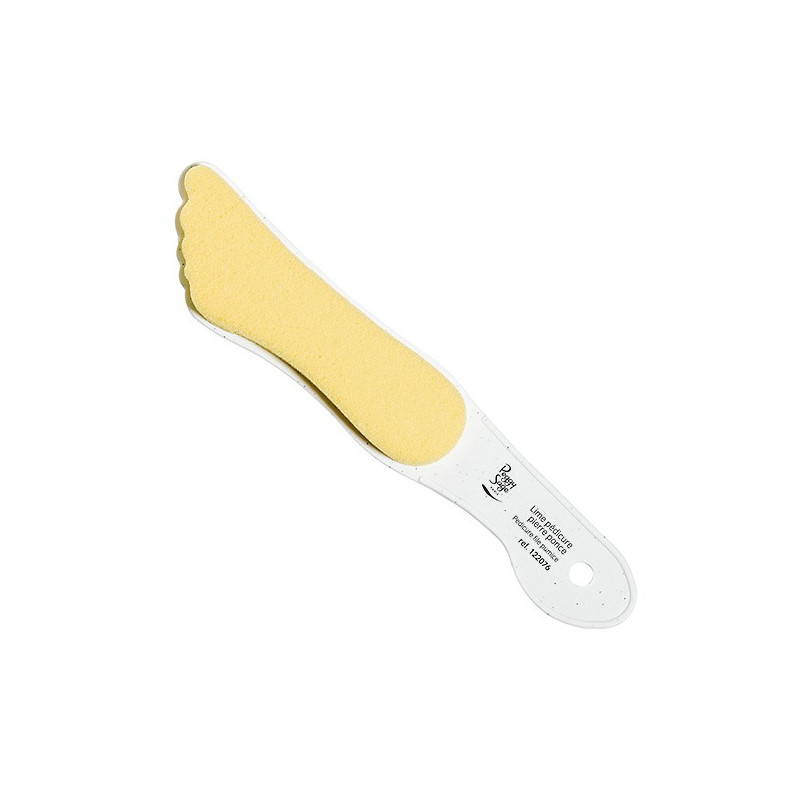 Lime pédicure pierre ponce jaune 122076