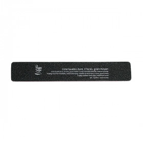 Lime rectangulaire 2 faces 100/180 noir 122701