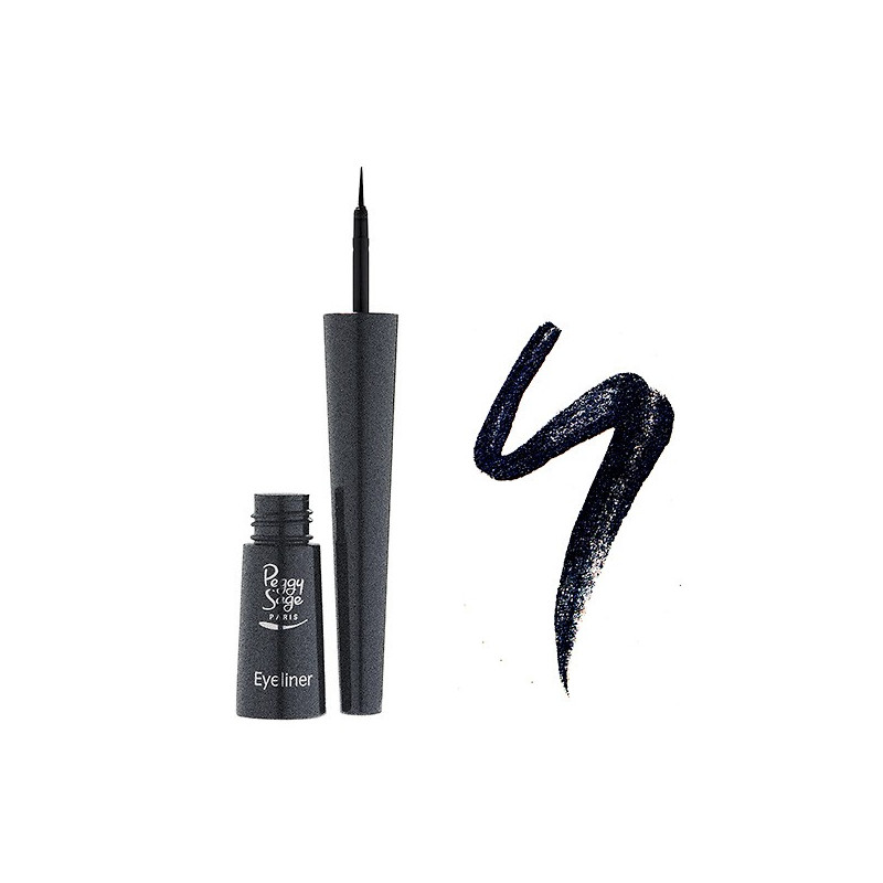 Eyeliner pinceau pailleté noir 2.5ml 130372