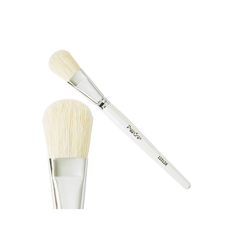 Pinceau masque soie blanche 135129