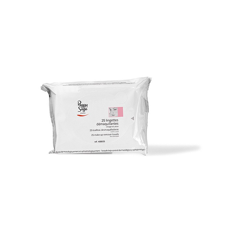 25 lingettes Démaquillantes 220g 400025
