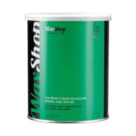 Cire tiède à épiler liposoluble 800ml vert 601052