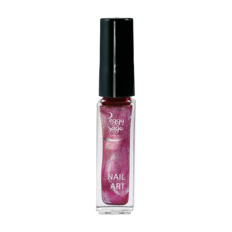 Vernis Nail Art Fuchsia métallisé 149471